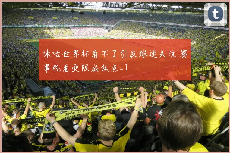 咪咕世界杯看不了引发球迷关注 赛事观看受限成焦点_1